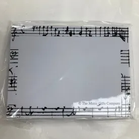 Mozart Manuscript Sticky Notes