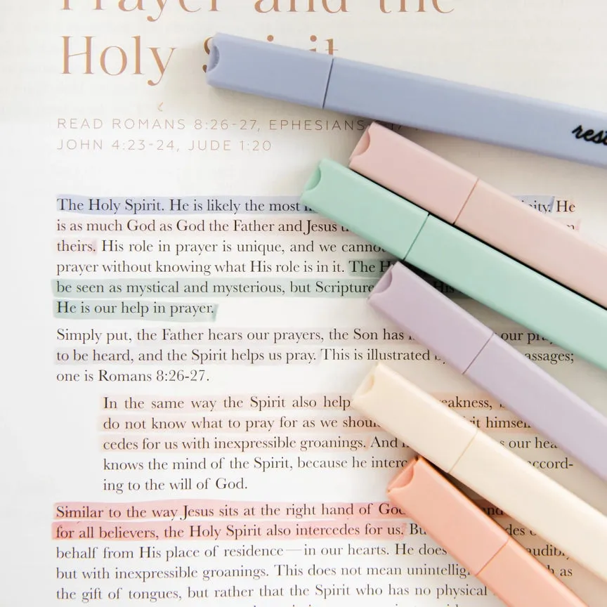 Muted Pastel Highlighters - Our Best Seller!