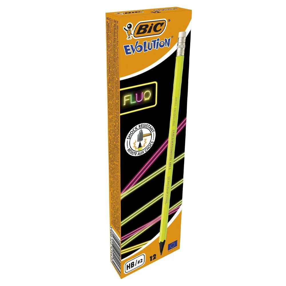 (NET) BIC Evolution - Pack of 12 pencils