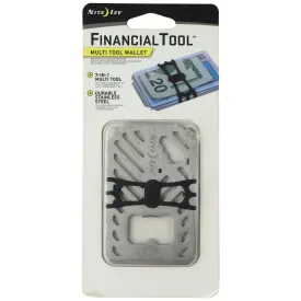 Nite Ize Financial Tool Stainless Credit Card Holder 7-in-1 Multi Tool