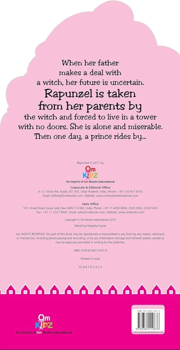 Om Books International Cutout Books: Rapunzel(Fairy Tales)