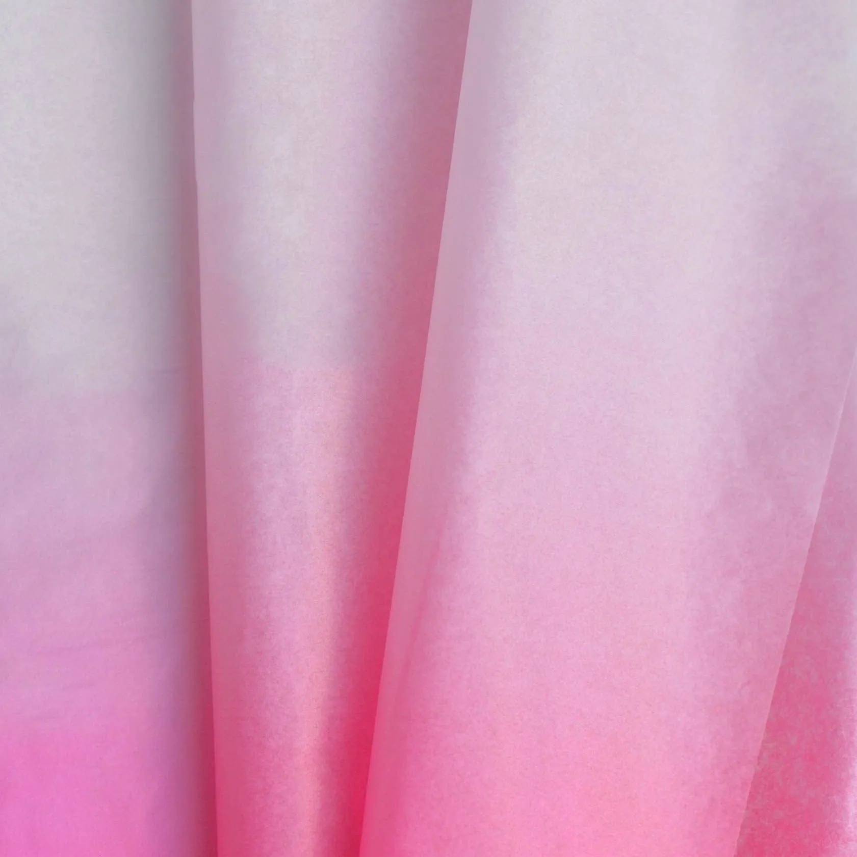 Ombre pink tissue paper sheets 76x50cm