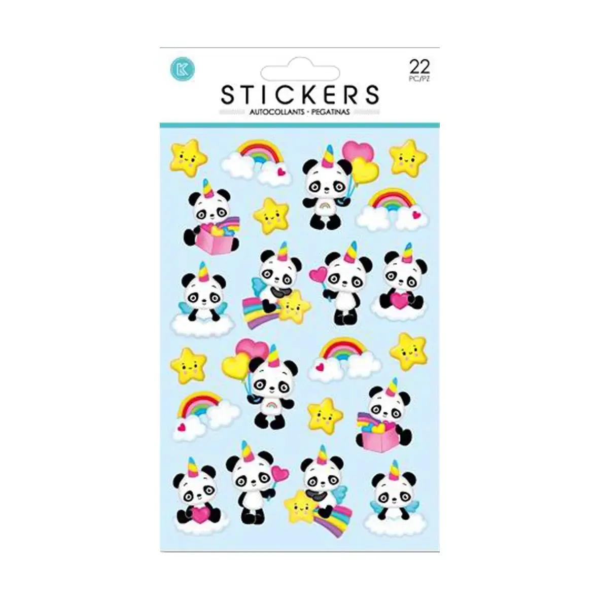 Panda Pop Up Stickers