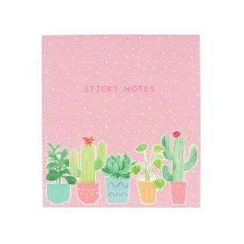 Pastel Cactus Sticky Note Set