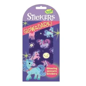 Peaceable Kingdom - Glow in the Dark Unicorn Stickers