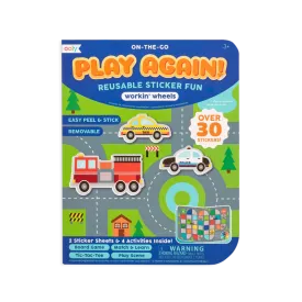 Play Again! Mini On-The-Go Activity Kit - Workin’ Wheels