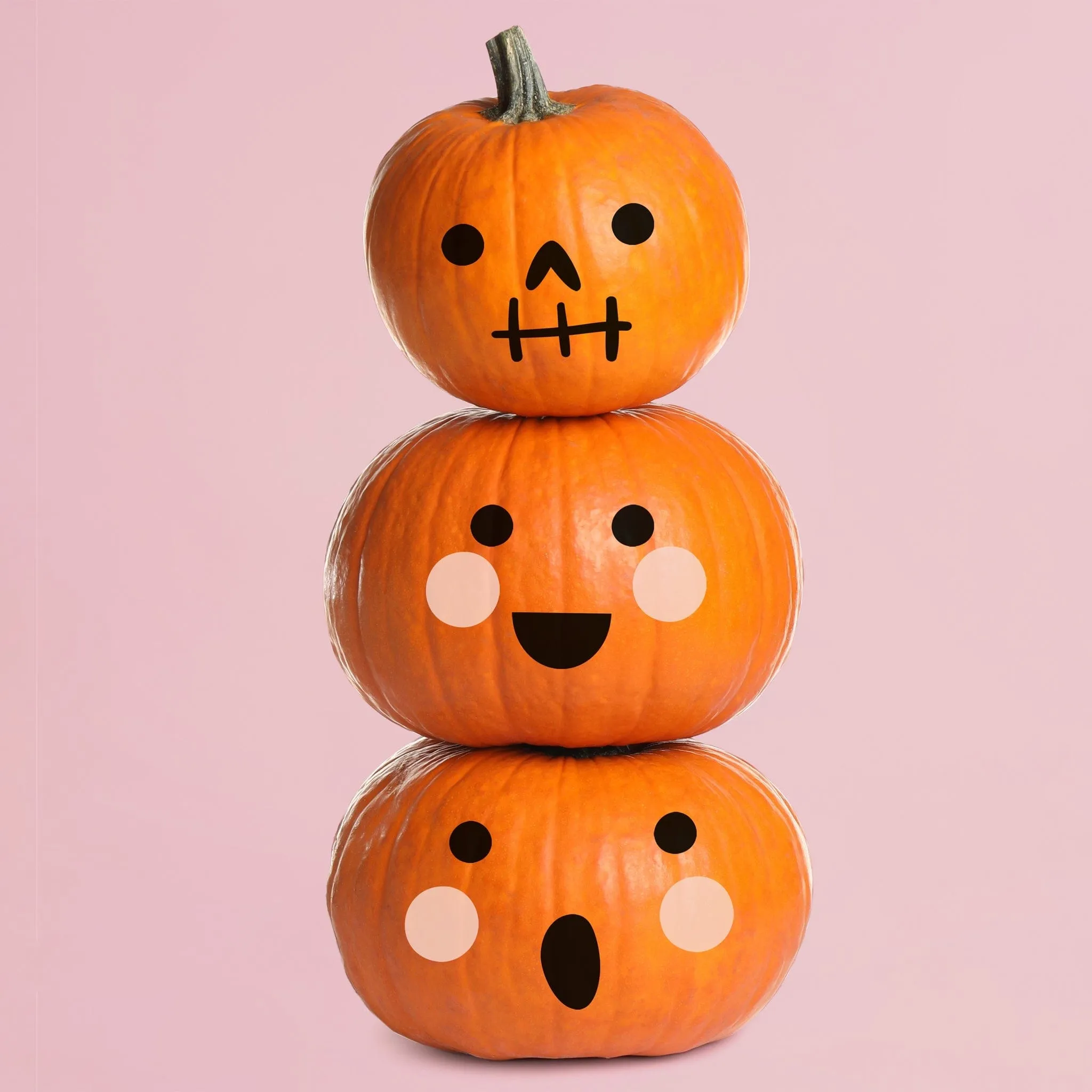 Pumpkin Decoration Stickers 2 Pack