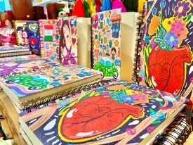 "My Beautiful Mexico" Glitter Notebooks