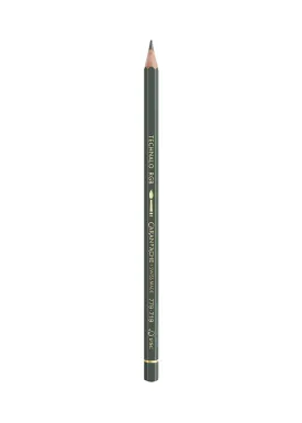 Technalo Water Soluble Colored Graphite Pencil - Dark Phthalocyanine Green