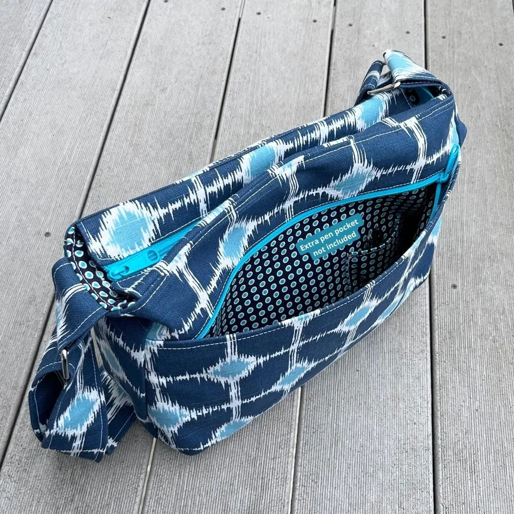 Unflappable Messenger Bag Sewing Pattern