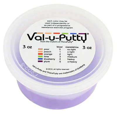 Val-u-Putty Exercise Putty, Plum, 3oz (X-Firm)