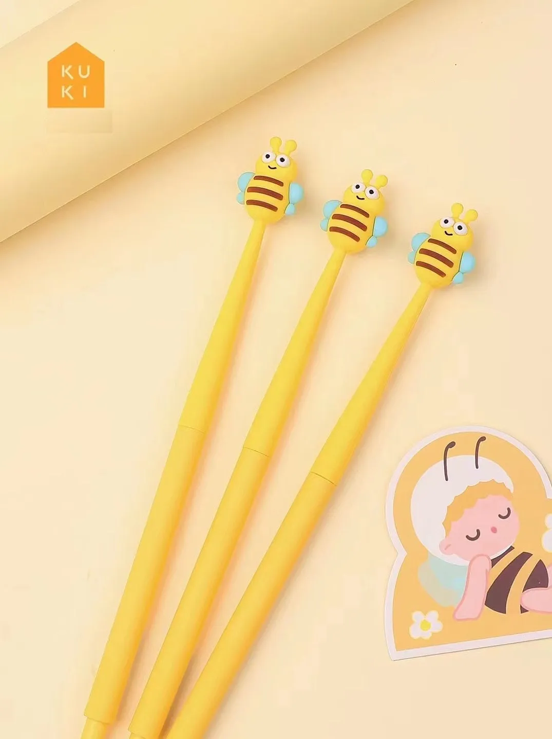 X 224392 WIGGLE BEE Vol. 2 GEL PEN-DISCONTINUED